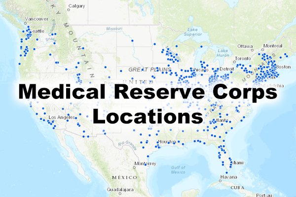 Medical Reserve Corps Locations Medical Reserve Corps Locations